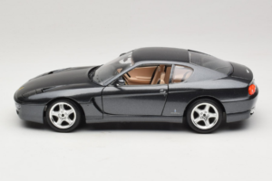 Ferrari 456 GT Grau Metallic Sonderlackierung Bburago 1:18 3036D Metall – Bild 4 von 8