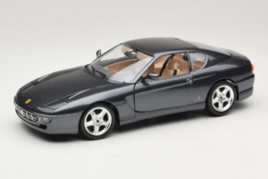 Ferrari 456 GT Grau Metallic Sonderlackierung Bburago 1:18 3036 D Metall