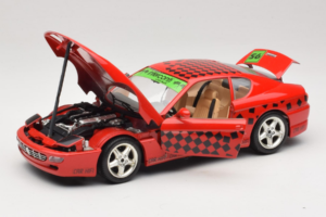 Ferrari 456 GT Interconti Car HiFi Rot Bburago 1:18 3036-D Metall – Bild 2 von 8