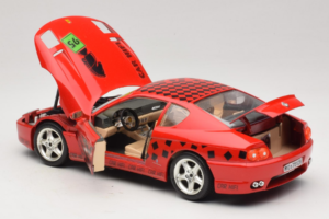 Ferrari 456 GT Interconti Car HiFi Rot Bburago 1:18 3036-D Metall – Bild 5 von 8