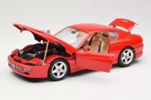 Ferrari 456 GT Rot Bburago 1:18 3036-M1 Metall – Bild 2 von 8