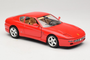 Ferrari 456 GT Rot Bburago 1:18 3046-R1 Metall – Bild 6 von 8