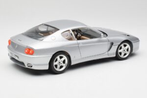 Ferrari 456 GT Silber Bburago 1:18 3036-M2 Metall – Bild 3 von 8