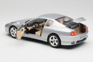 Ferrari 456 GT Silber Bburago 1:18 3036-M2 Metall – Bild 5 von 8