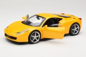 Ferrari 458 Italia Gelb Hot Wheels 1:18 P9894 Metall – Bild 2 von 8