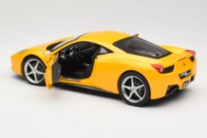 Ferrari 458 Italia Gelb Hot Wheels 1:18 P9894 Metall – Bild 5 von 8