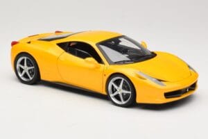 Ferrari 458 Italia Gelb Hot Wheels 1:18 P9894 Metall – Bild 6 von 8