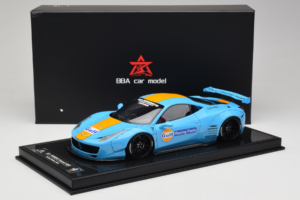 Ferrari 458 LB Works Gulf Blue Orange BBA 1:18 REMC033 Resin – Bild 7 von 7