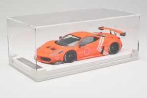 Ferrari 458 Liberty Walk LB-Silhouette WORKS GT Orange IVY 1:18 REMC002 Resin – Bild 2 von 6