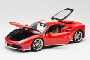 Ferrari 488 GTB Rot Bburago 1:18 18-76102 Metall – Bild 2 von 8