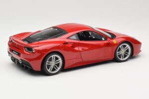 Ferrari 488 GTB Rot Bburago 1:18 18-16008 Metall – Bild 3 von 8
