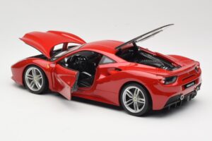 Ferrari 488 GTB Rot Bburago 1:18 18-16008 Metall – Bild 5 von 8