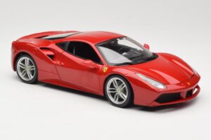 Ferrari 488 GTB Rot Bburago 1:18 18-16008 Metall – Bild 6 von 8