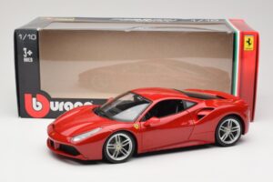Ferrari 488 GTB Rot Bburago 1:18 18-16008 Metall – Bild 8 von 8