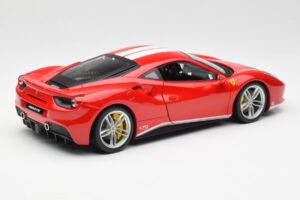 Ferrari 488 GTB Rot Bburago 1:18 18-76102 Metall – Bild 3 von 8
