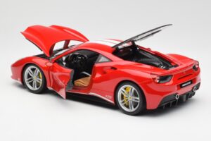 Ferrari 488 GTB Rot Bburago 1:18 18-76102 Metall – Bild 5 von 8