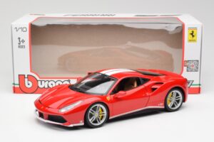 Ferrari 488 GTB Rot Bburago 1:18 18-76102 Metall – Bild 8 von 8
