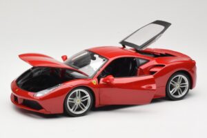 Ferrari 488 GTB Rot Bburago 1:18 18-16008 Metall – Bild 2 von 8