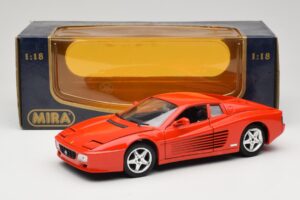 Ferrari 512 TR Rot Mira 1:18 6144 Metall – Bild 8 von 8