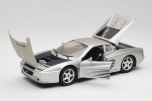Ferrari 512 TR Silber Mira 1:18 6178-B1 Metall – Bild 2 von 8