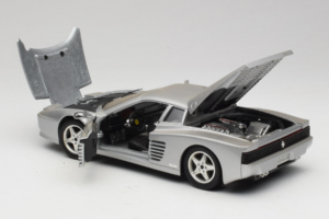 Ferrari 512 TR Silber Mira 1:18 6178-B1 Metall – Bild 5 von 8