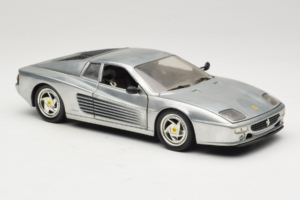 Ferrari 512M Chrome Silver Hot Wheels 1:18 25739 Metall – Bild 6 von 8