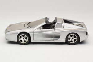 Ferrari 512TR Targa Silber Mira 1:18 6175 Metall – Bild 4 von 8