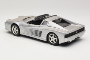 Ferrari 512TR Targa Silber Mira 1:18 6175 Metall – Bild 7 von 8