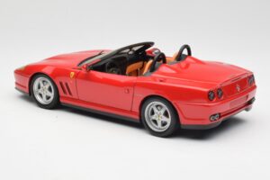 Ferrari 550 Barchetta Pininfarina Rot Bburago 1:18 327660 Metall – Bild 7 von 8