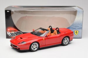 Ferrari 550 Barchetta Rosso Corsa Hot Wheels 1:18 29441 Metall – Bild 8 von 8