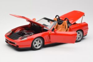 Ferrari 550 Barchetta Rosso Corsa Hot Wheels 1:18 74299294419 Metall – Bild 2 von 8