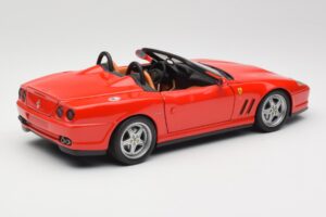 Ferrari 550 Barchetta Rosso Corsa Hot Wheels 1:18 74299294419 Metall – Bild 3 von 8