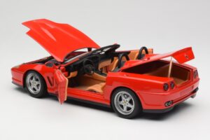 Ferrari 550 Barchetta Rosso Corsa Hot Wheels 1:18 74299294419 Metall – Bild 5 von 8