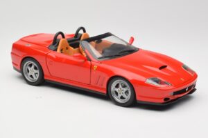 Ferrari 550 Barchetta Rosso Corsa Hot Wheels 1:18 74299294419 Metall – Bild 6 von 8