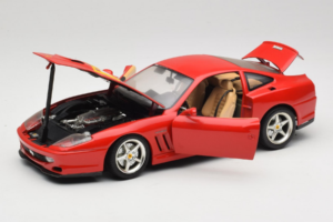 Ferrari 550 Maranello 22 Jahre Ferrari Model Club Rot Bburago 1:18 3064-P2 Metall – Bild 2 von 8