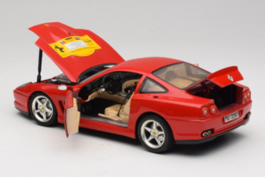 Ferrari 550 Maranello 22 Jahre Ferrari Model Club Rot Bburago 1:18 3064-P2 Metall – Bild 5 von 8