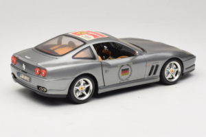 Ferrari 550 Maranello 25 Ferrari Model Club Silber Bburago 1:18 3344-S1 Metall – Bild 3 von 7