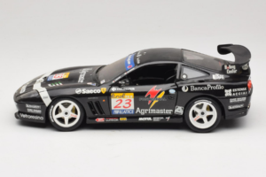 Ferrari 550 Maranello #23 Agrimaster Schwarz Bburago 1:18 3344-B2 Metall – Bild 4 von 8
