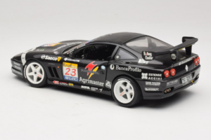 Ferrari 550 Maranello #23 Agrimaster Schwarz Bburago 1:18 3344-B2 Metall – Bild 7 von 8