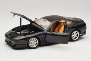 Ferrari 550 Maranello Schwarz Metallic Bburago 1:18 3344-B1 Metall – Bild 2 von 8