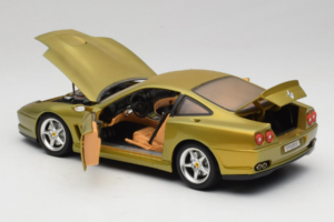Ferrari 550 Maranello Gold Metallic Braccio & Gotz Bburago 1:18 3044-G1 Metall – Bild 5 von 8