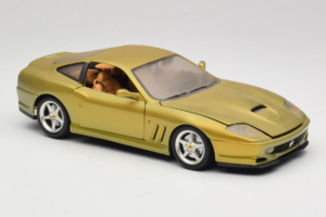 Ferrari 550 Maranello Gold Metallic Braccio & Gotz Bburago 1:18 3044-G1 Metall – Bild 6 von 8