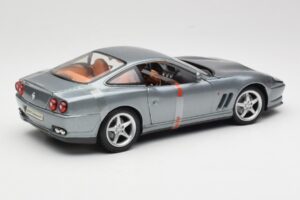 Ferrari 550 Maranello Grau Metallic Maisto 1:18 4839 Metall – Bild 2 von 6