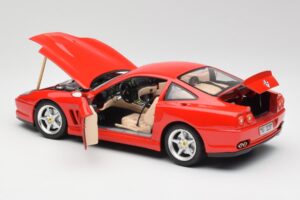 Ferrari 550 Maranello Rot Bburago 1:18 3064 Metall – Bild 5 von 8