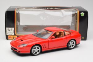 Ferrari 550 Maranello Rot Maisto 1:18 31839 Metall – Bild 8 von 8
