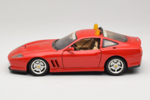 Ferrari 550 Maranello Safety Car Rosso Corsa Bburago 1:18 3064-P1 Metall – Bild 4 von 8