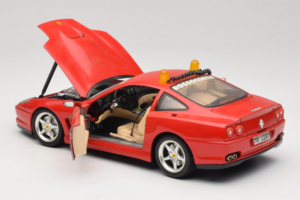 Ferrari 550 Maranello Safety Car Rosso Corsa Bburago 1:18 3064-P1 Metall – Bild 5 von 8