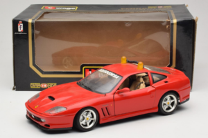 Ferrari 550 Maranello Safety Car Rosso Corsa Bburago 1:18 3064-P1 Metall – Bild 8 von 8