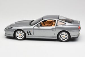 Ferrari 550 Maranello Silber Bburago 1:18 3344 Metall – Bild 4 von 8
