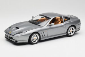 Ferrari 550 Maranello Silber Bburago 1:18 3344 Metall